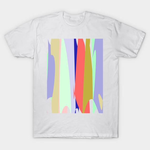 colorful digital artwork T-Shirt by Storfa101